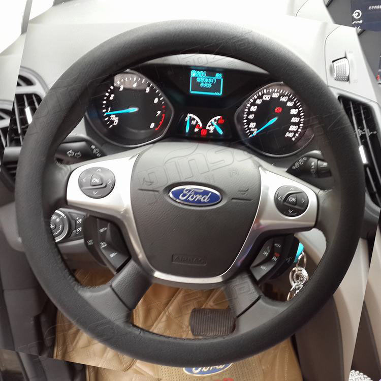 Non-slip car silicone steering wheel cover GM silicone steering wheel handle set Steering wheel silicone cover - Image 9