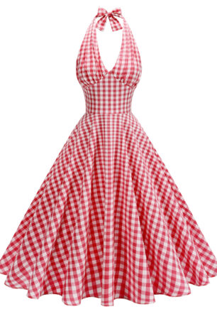 Retro-chic Sexy Casual Womens Dress