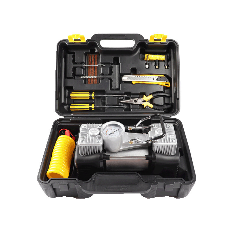 Multifunctional Tire Electric Car Tire Repair kit Tool Box - Image 6