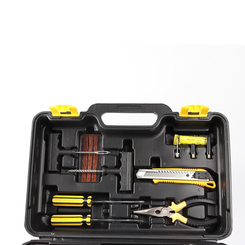 Multifunctional Tire Electric Car Tire Repair kit Tool Box - Image 4