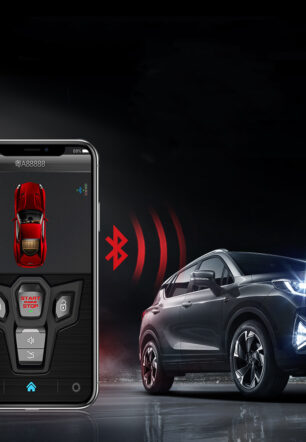 Mobile Phone Control Car One-way Remote Control One Button To Start The Car Alarm