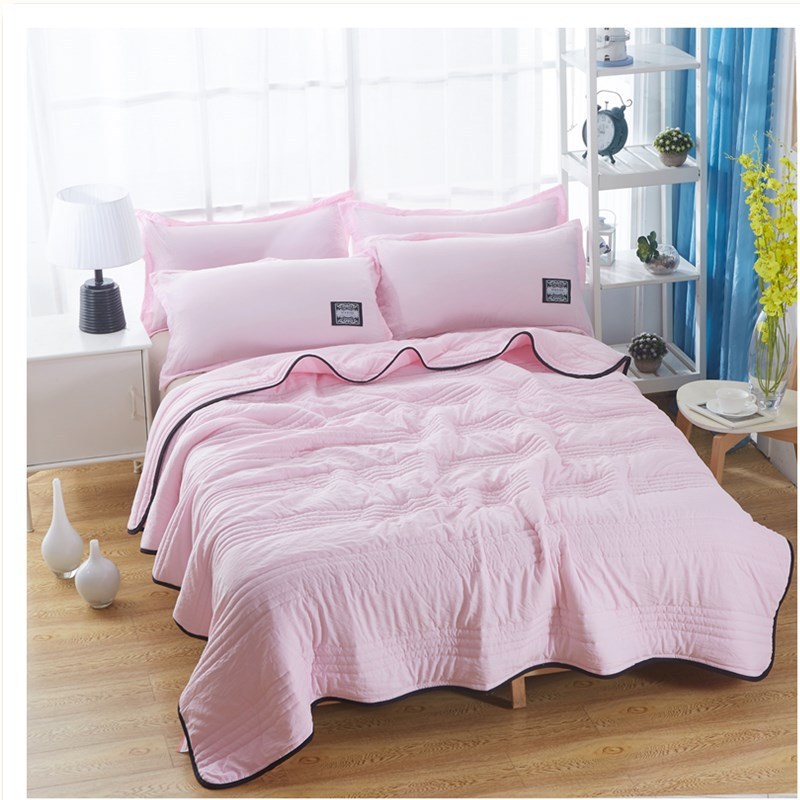 Cooling Blankets Pure Color Summer Quilt Plain Summer Cool Quilt Compressible Air-conditioning Quilt Quilt Blanket - Image 7