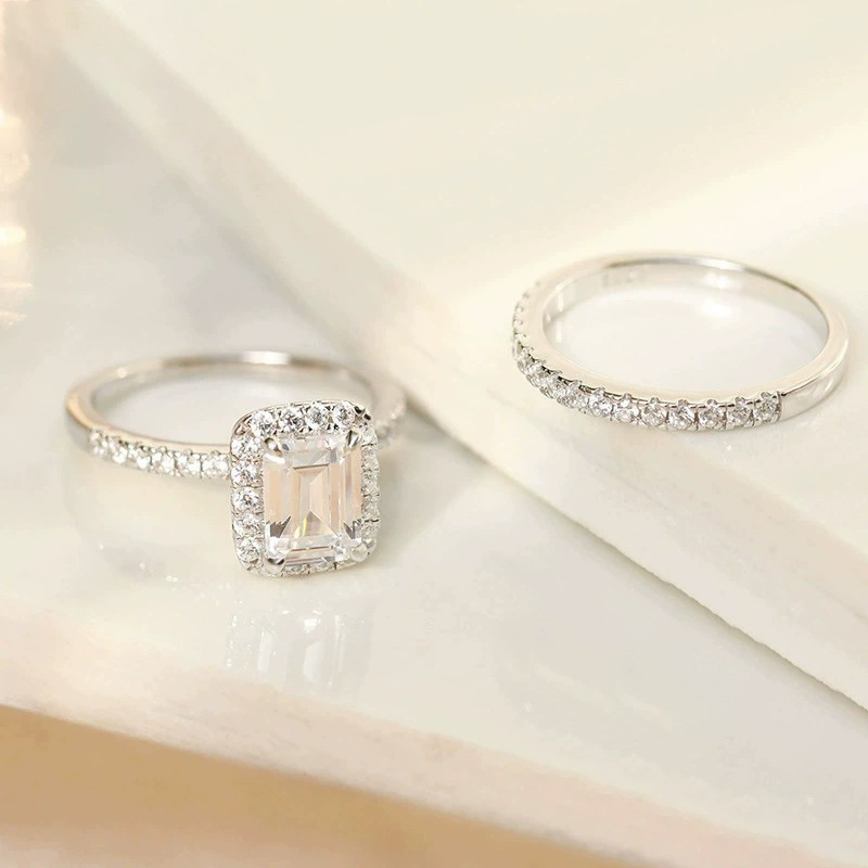 Fang Ziru Stone Set Womens Sterling Silver Ring - Image 3