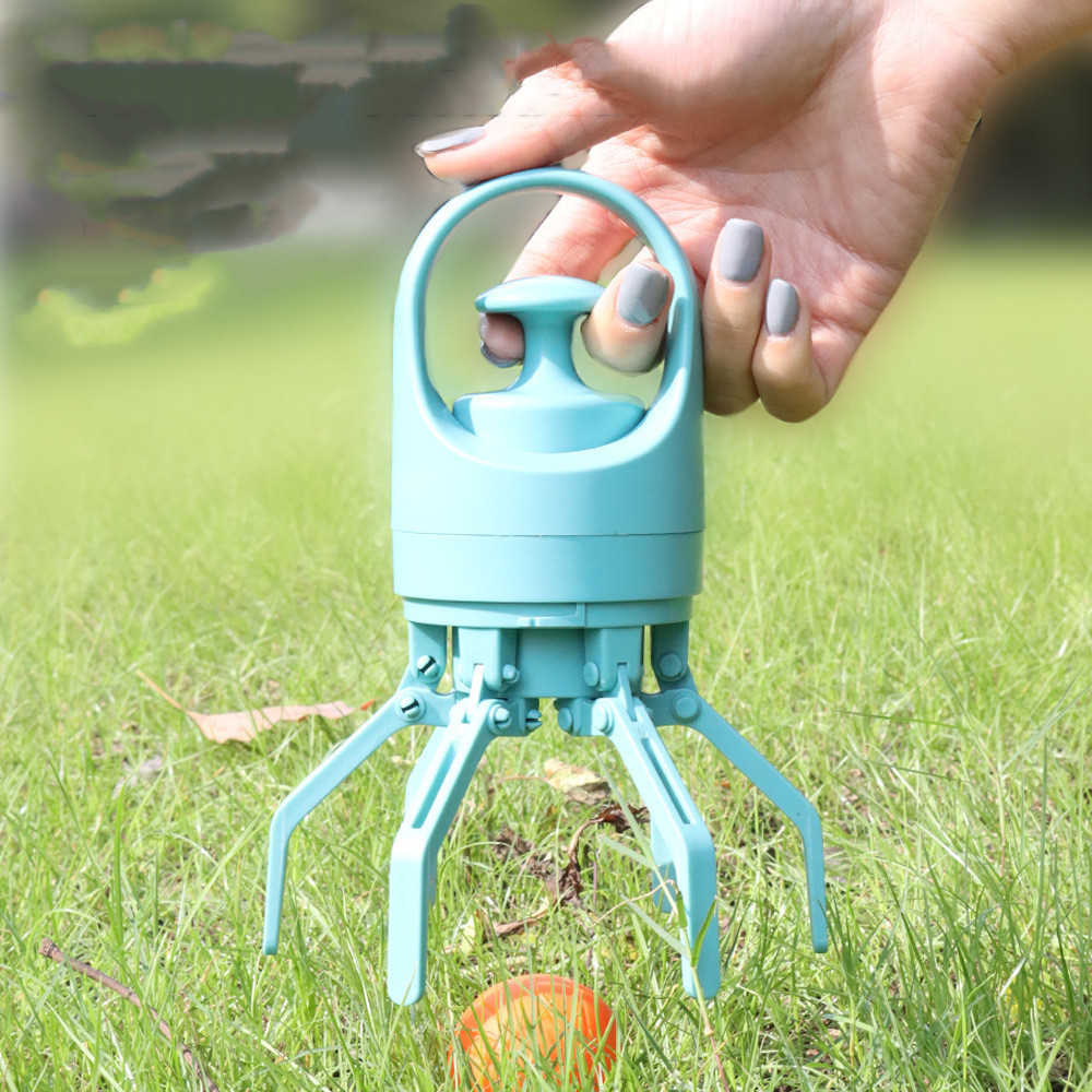 Portable Lightweight Dog Pooper Scooper With Built-in Poop Bag Dispenser Eight-claw Shovel For Pet Toilet Picker Pet Products - Image 7