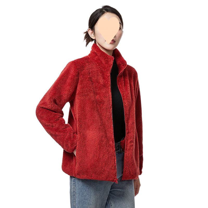 Women's Double-sided Fleece-lined Jacket - Image 6