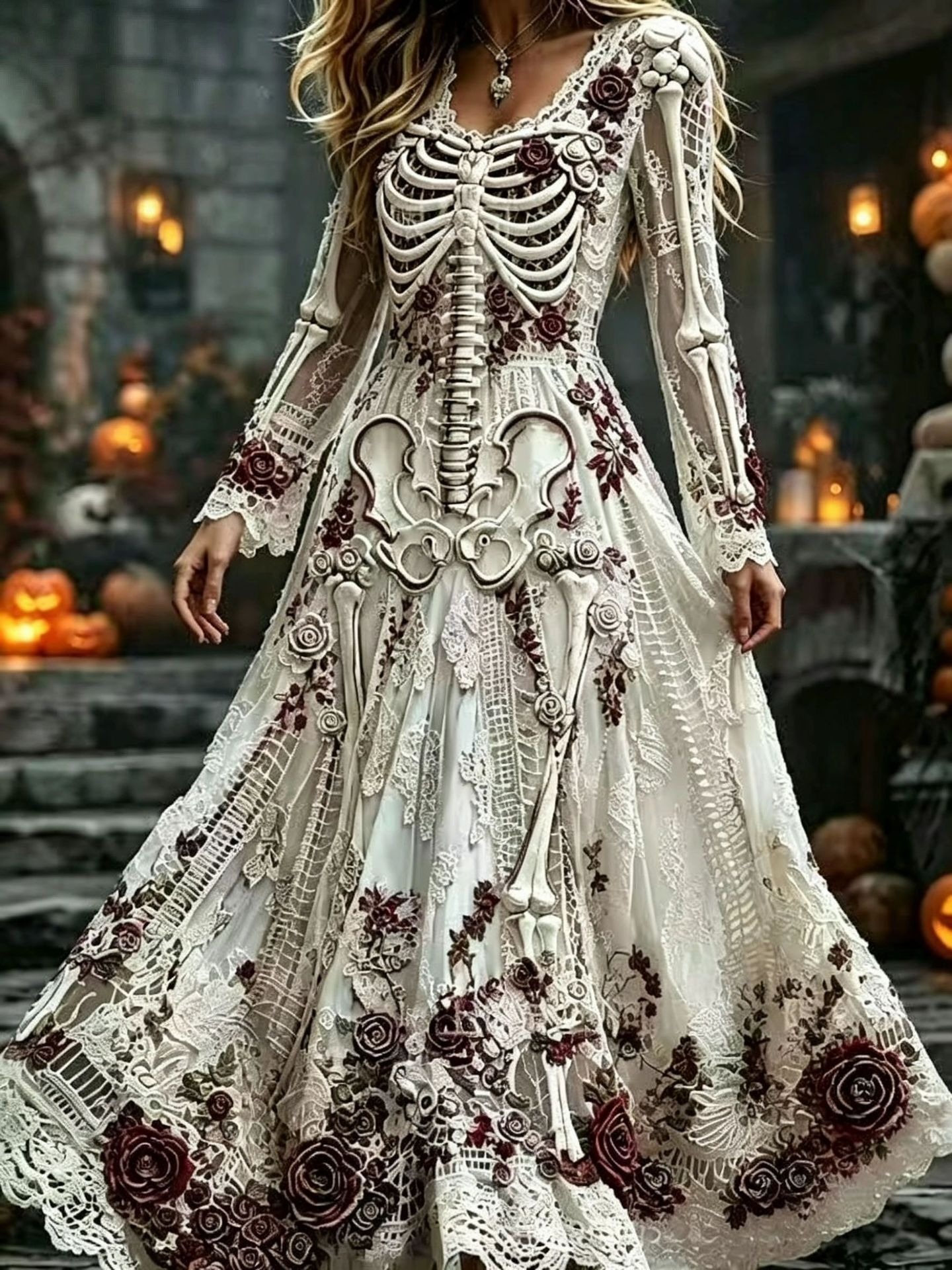 Creative Halloween Dress Women's Dress - Image 7