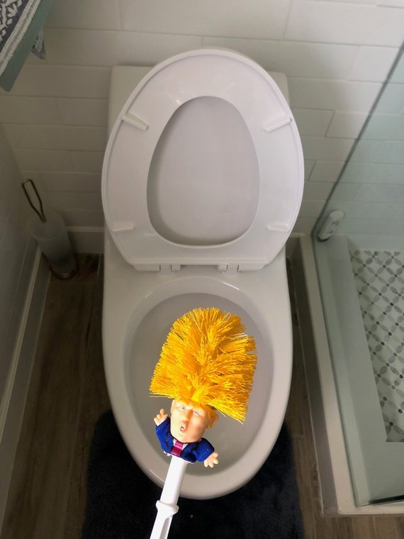 Funny Donald Trump Toilet Brush - Image 9
