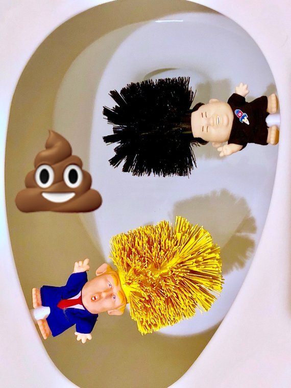 Funny Donald Trump Toilet Brush - Image 3