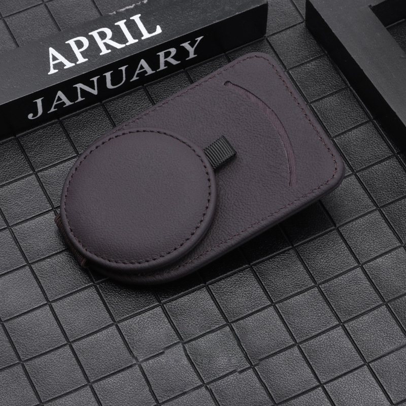 Car Glasses Holder Universal Sun Visor Eyeglasses Clip Sunglasses Case Card Holder Auto Interior Accessories - Image 5