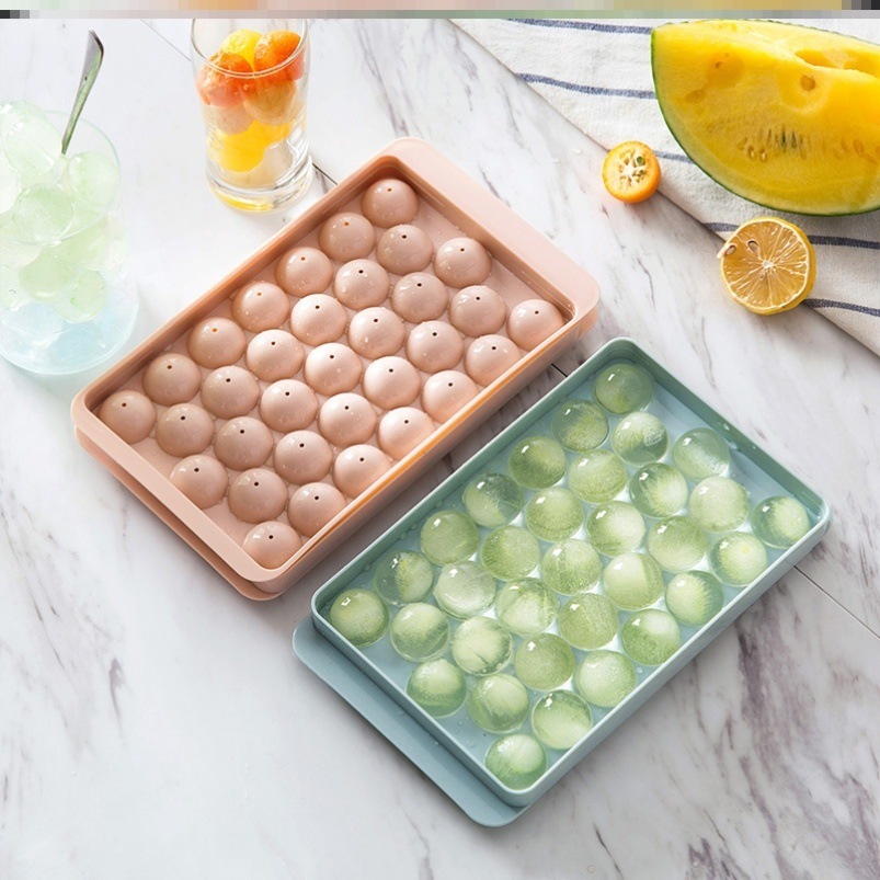 Ice Tray 3D Round Ice Molds Home Bar Party Use Round Ball Ice Cube Makers Kitchen DIY Ice Cream Moulds - Image 9