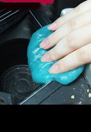 Multifunctional cleaning soft glue