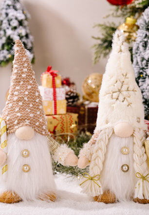 Christmas Fabric Decorative Faceless Doll Ornament Christmas Decorations