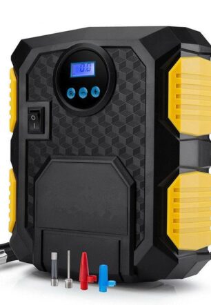 Digital Tire Inflator - DC 12 Volt Car Portable Air Compressor