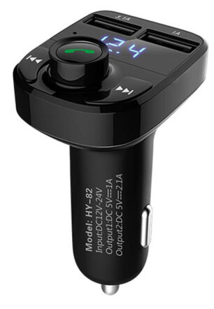Car MP3 Audio Player Bluetooth Car Kit FM Transmitter Handsfree Calling 5V 4.1A Dual USB Car Charger Phone Charger