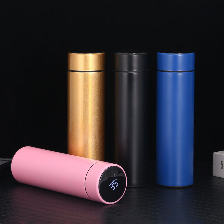 500ML Smart Water Bottle Stainless Steel Vacuum Flasks Intelligent Temperature Display Coffee Mug Cup - Image 3
