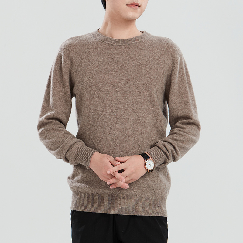 New AutumnWinter Wool Sweater Mens Pullover - Image 8