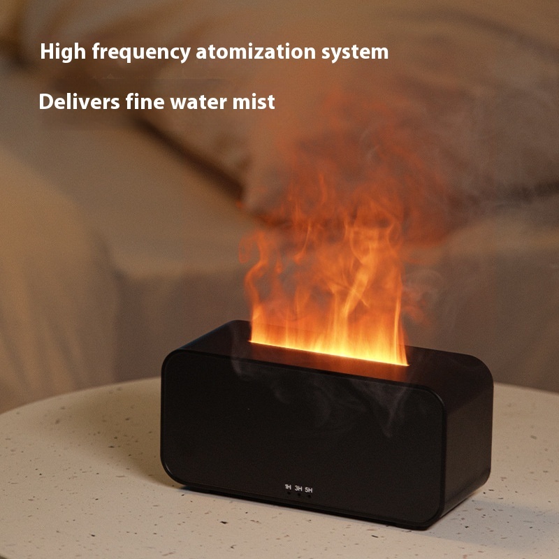 Timing Simulation Aroma Diffuser Usb Household Flame Humidifier Aromatherapy Machine Spray Air Flame Humidifier Diffuser - Image 9