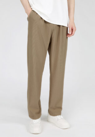 Casual Drawstring Mens Slimming Loose-fitting Trousers