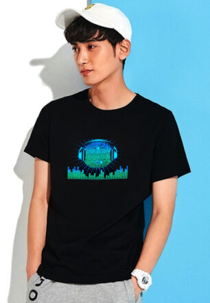 LED-lit Short-sleeve T-shirt Shirt