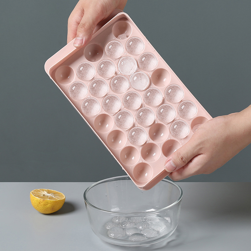Ice Tray 3D Round Ice Molds Home Bar Party Use Round Ball Ice Cube Makers Kitchen DIY Ice Cream Moulds - Image 8