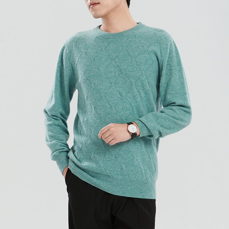 New AutumnWinter Wool Sweater Mens Pullover - Image 6
