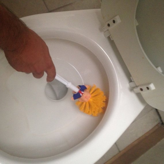 Funny Donald Trump Toilet Brush - Image 8