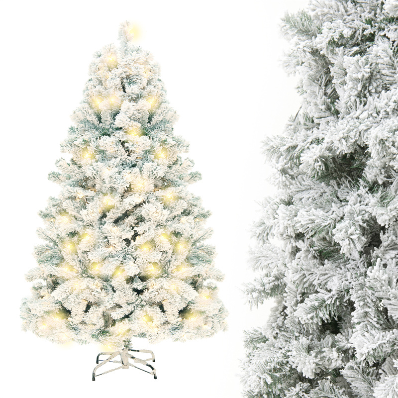 Christmas Tree PVC Artificial Snow Christmas Tree Mall Window Decoration Tree Cedar Christmas Tree Christmas Decoration Supplies - Image 3