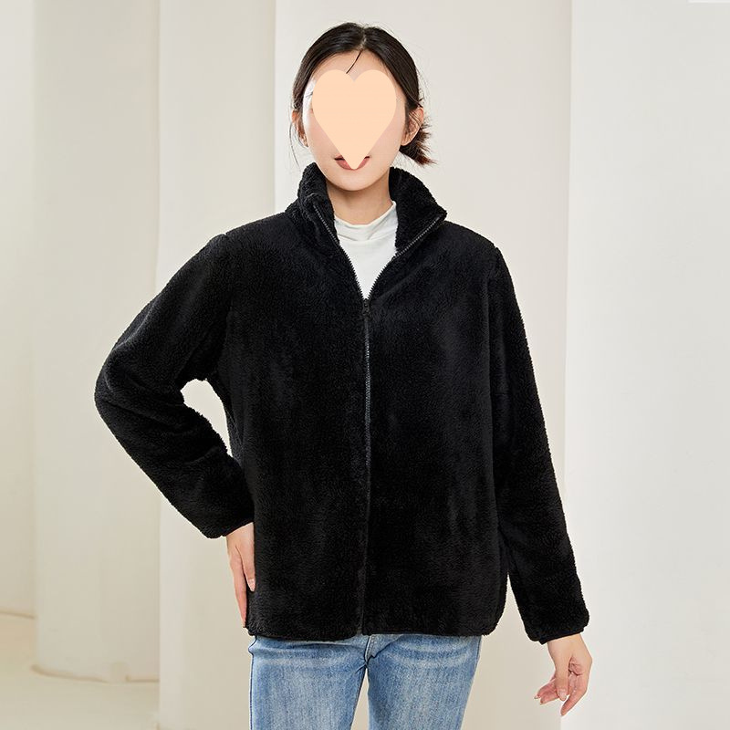 Women's Double-sided Fleece-lined Jacket - Image 3