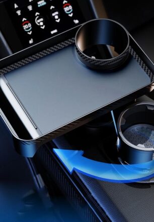 Simple Car 360 Degree Rotating Dinner Plate Tray
