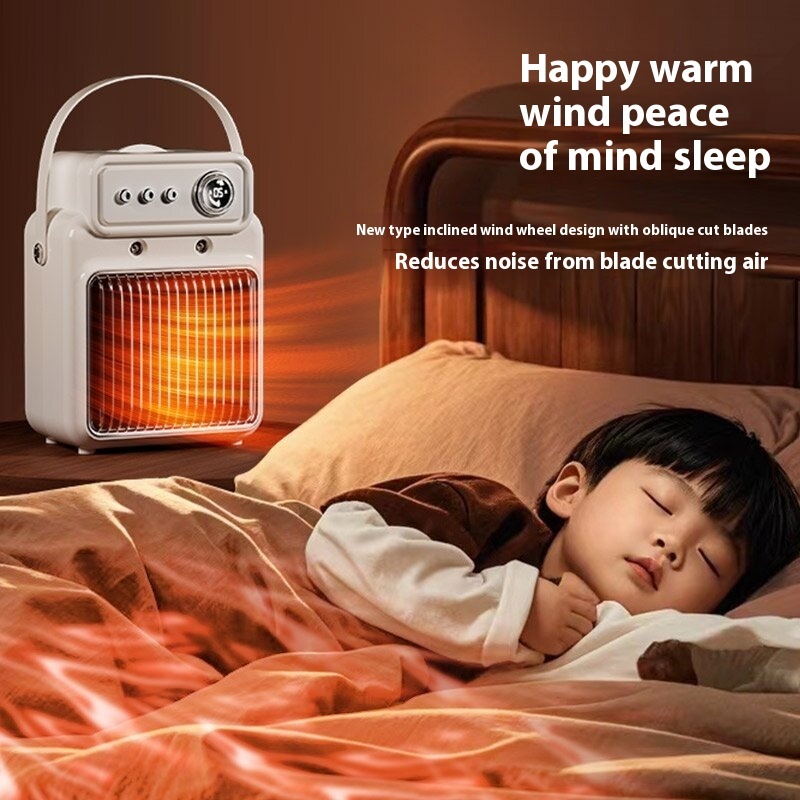 1200W 2 In 1 Efficient Room Heater Humidifying Table Heater Overheating Protections Heater Indoor Heater Suitable For Offices - Image 3