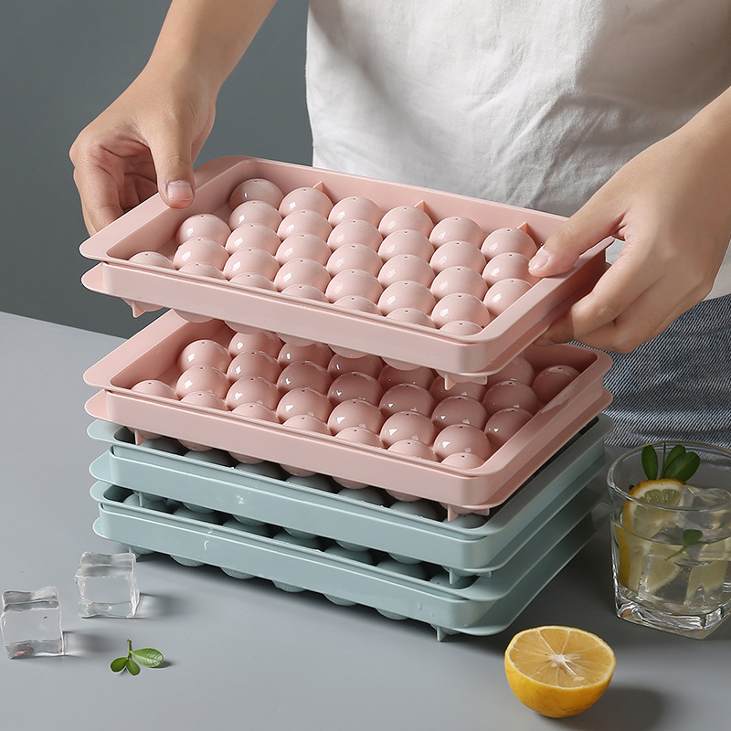 Ice Tray 3D Round Ice Molds Home Bar Party Use Round Ball Ice Cube Makers Kitchen DIY Ice Cream Moulds - Image 10