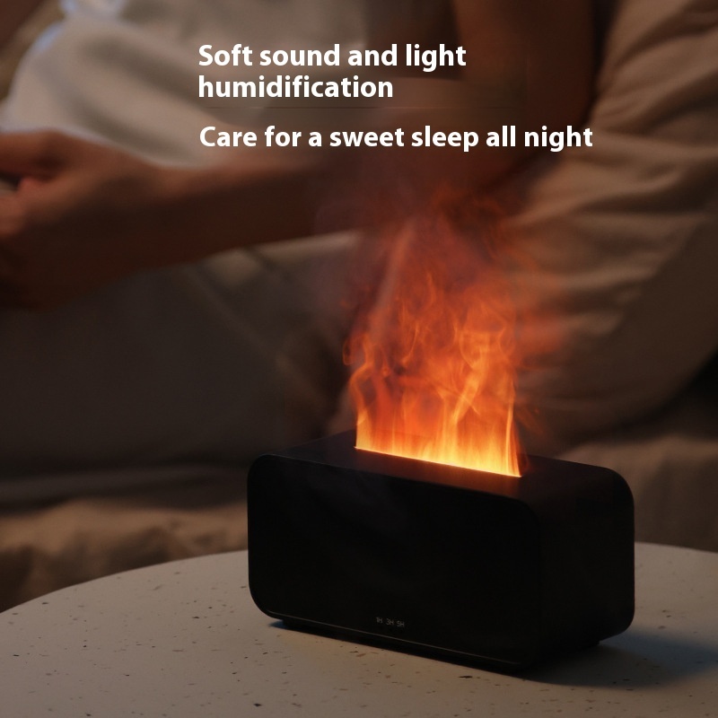 Timing Simulation Aroma Diffuser Usb Household Flame Humidifier Aromatherapy Machine Spray Air Flame Humidifier Diffuser - Image 6