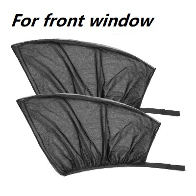 Car Front&Rear Side Curtain Sun Visor Shade Mesh Cover Insulation Anti-mosquito Fabric Shield UV Protector Car Accessories Car Side Window Sunshades Window Screen Door Covers UV Protector - Image 7