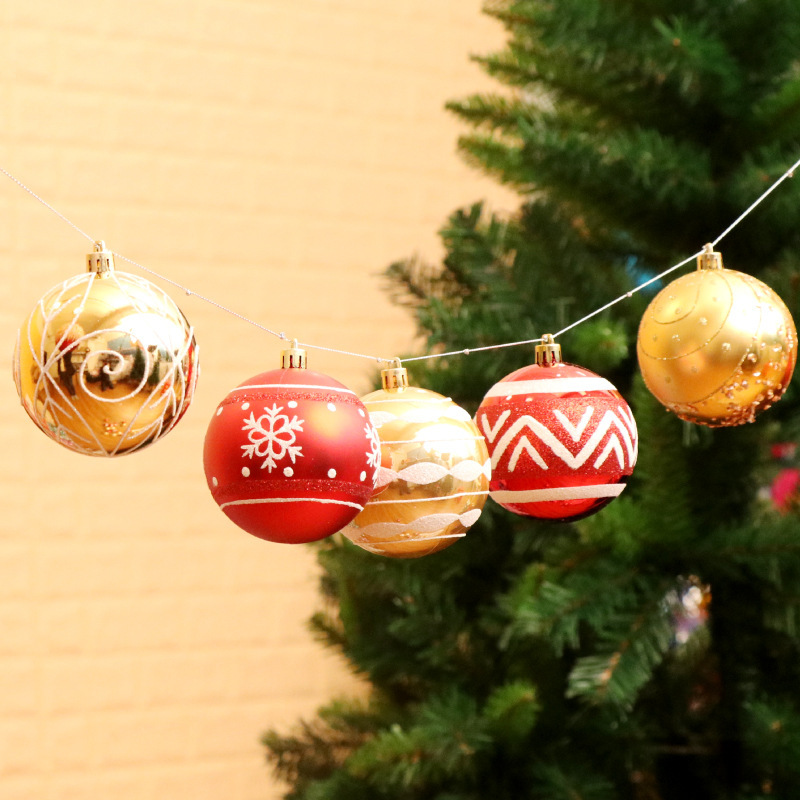 Christmas ball, bright ball, 6cm24, Christmas decorations, Christmas tree, Christmas tree decoration - Image 3