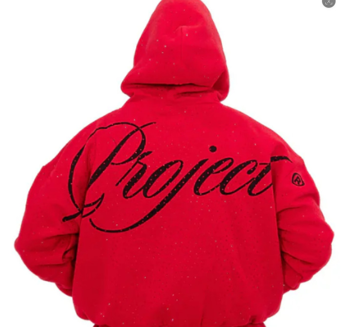 Printed Loose Fitting Unisex All Matching Hoodie - Image 8