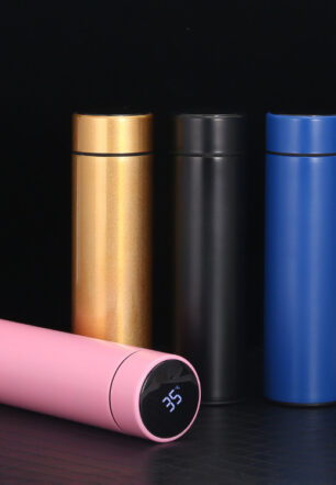 500ML Smart Water Bottle Stainless Steel Vacuum Flasks Intelligent Temperature Display Coffee Mug Cup