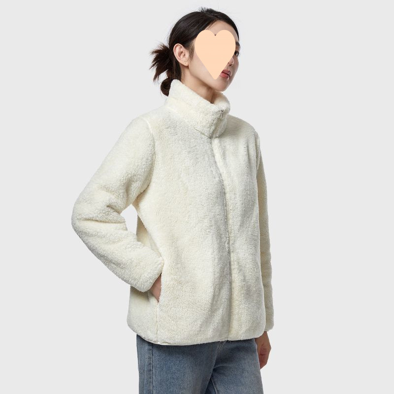 Women's Double-sided Fleece-lined Jacket - Image 4