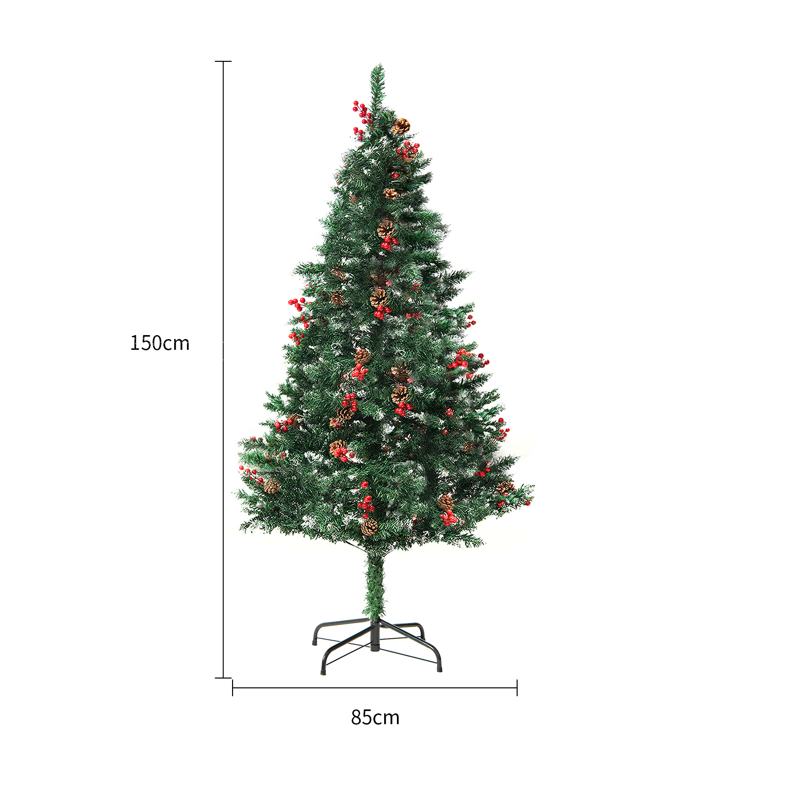 Christmas Tree PVC Artificial Snow Christmas Tree Mall Window Decoration Tree Cedar Christmas Tree Christmas Decoration Supplies - Image 7