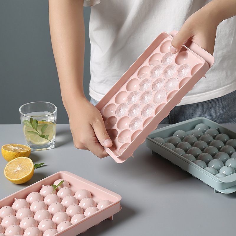 Ice Tray 3D Round Ice Molds Home Bar Party Use Round Ball Ice Cube Makers Kitchen DIY Ice Cream Moulds - Image 3