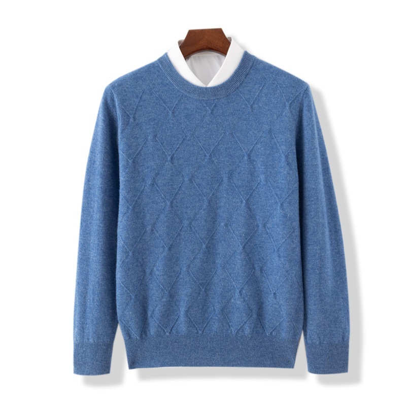 New AutumnWinter Wool Sweater Mens Pullover - Image 4