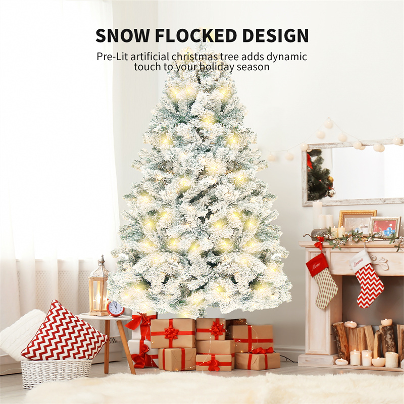 Christmas Tree PVC Artificial Snow Christmas Tree Mall Window Decoration Tree Cedar Christmas Tree Christmas Decoration Supplies - Image 9