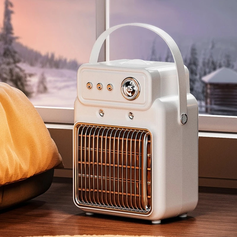 1200W 2 In 1 Efficient Room Heater Humidifying Table Heater Overheating Protections Heater Indoor Heater Suitable For Offices - Image 9