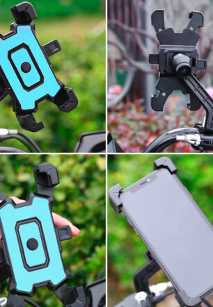 Electric Vehicle Shockproof Phone Holder Riding Accessories