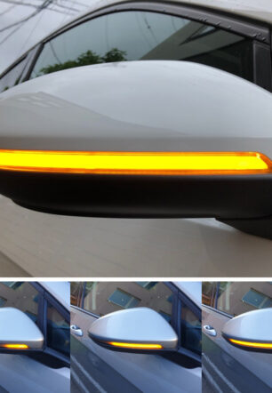 Car Reversing Mirror Turn Light