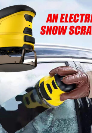 Cordless Snow Scraper With Battery Life Durable Electric Ice Scraper Portable Window For Auto Deicing