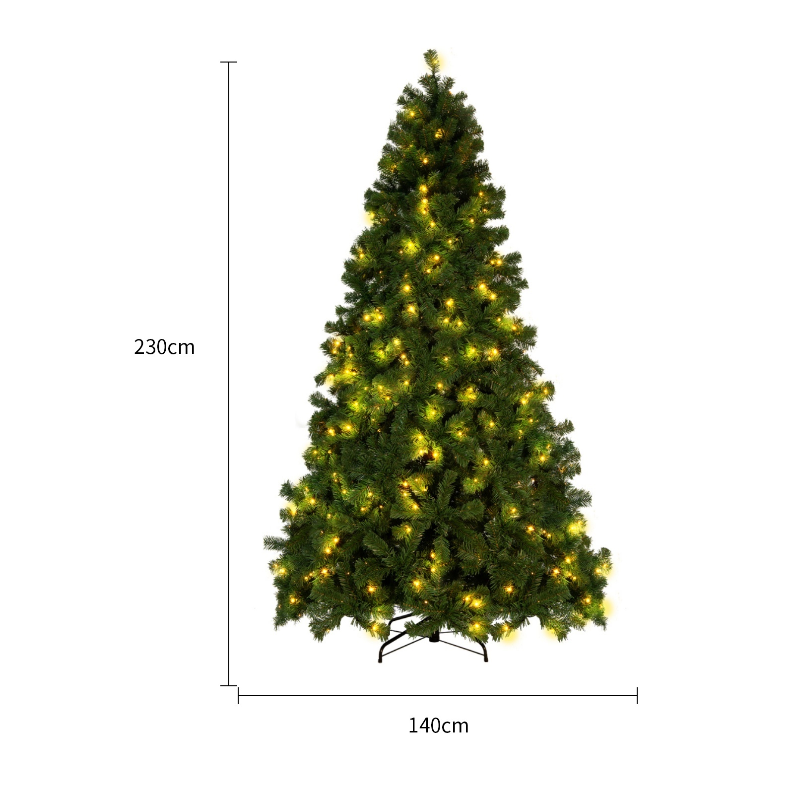 Christmas Tree PVC Artificial Snow Christmas Tree Mall Window Decoration Tree Cedar Christmas Tree Christmas Decoration Supplies - Image 11