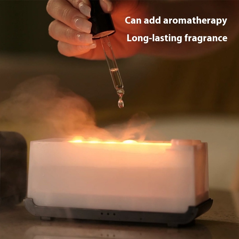 Timing Simulation Aroma Diffuser Usb Household Flame Humidifier Aromatherapy Machine Spray Air Flame Humidifier Diffuser - Image 3