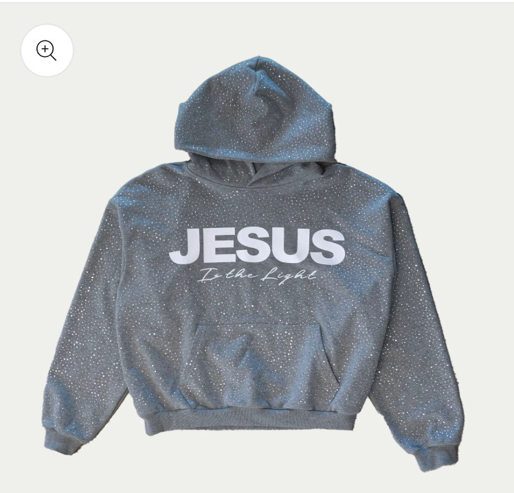 Printed Loose Fitting Unisex All Matching Hoodie - Image 4