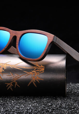 Bamboo And Wood Sunglasses Retro Polarized Shades