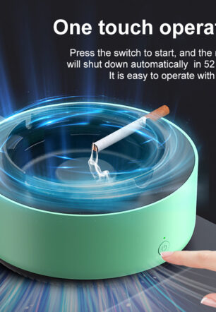Air Purifier Ashtray Intelligent Electronic Ashtray For Filtering Second-Hand Smoke From Cigarettes Remove Smoking Home Office